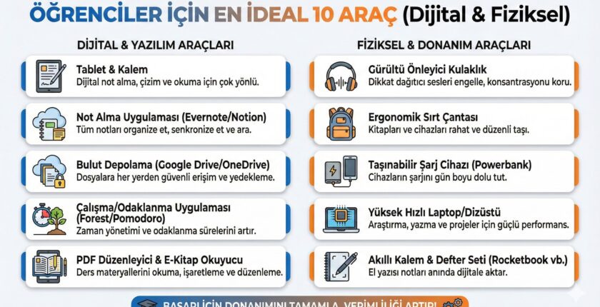 Öğrenciler İçin En İdeal 10 Araç