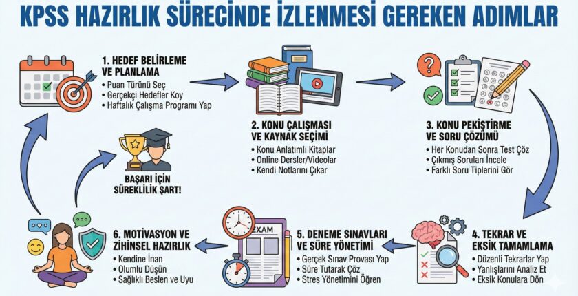 Kpss Hazırlık Sürecinde İzlenmesi Gereken Adımlar