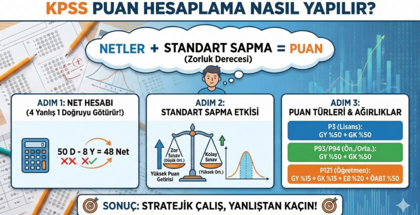 Kpss Puan Hesaplama Nasıl Yapılır?